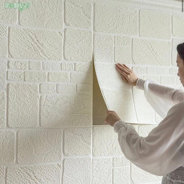 3D Brick Pattern Wallpapers For TV Background, Living Room Bedroom Wall Decor Wallpapers, Self Adhesive Waterproof PE Foam Wall Stickers, Peel and Stick 3D Art Wall Panels for Living Room 3D Brick Pattern Wallpapers For TV Background, Living Room Bedroom Wall Decor Wallpapers, Self Adhesive Waterproof PE Foam Wall Stickers, Peel and Stick 3D Art Wall Panels for Living Room